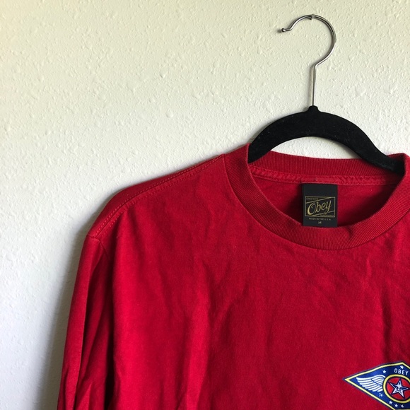 Men’s Obey long sleeve tee - Picture 1 of 5